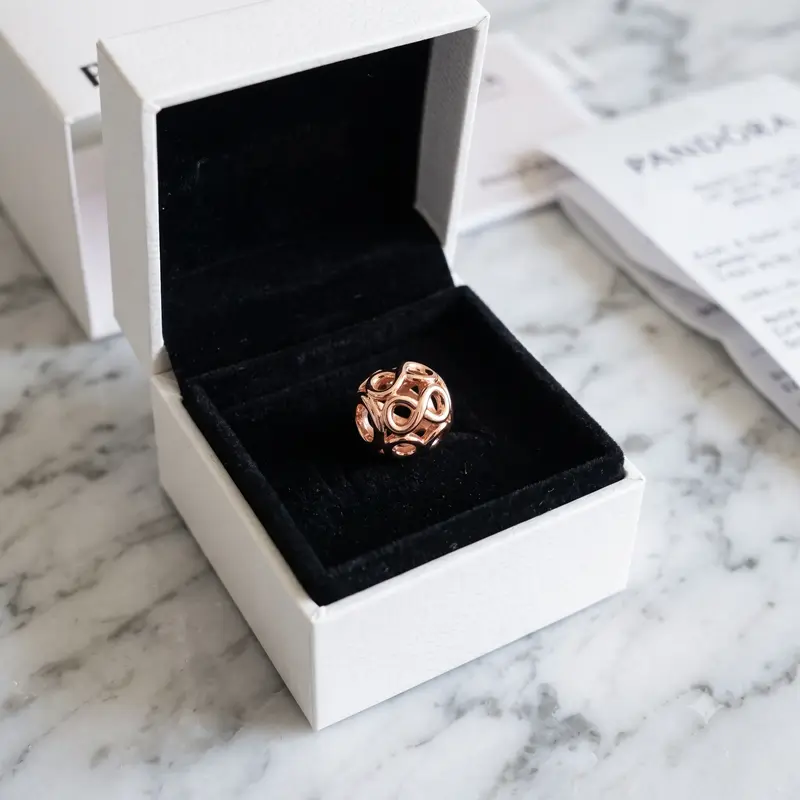Openwork Infinity Charm photo review