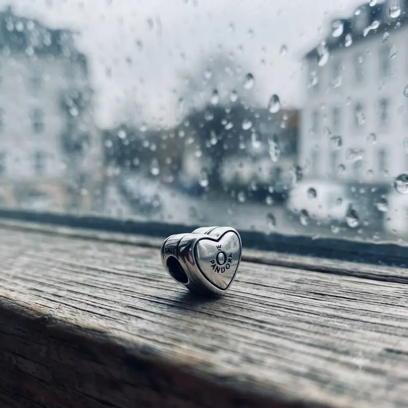 Pandora Logo Yes! Heart Charm photo review