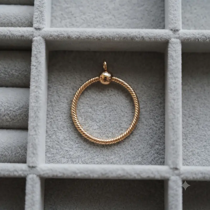 Pandora Moments Medium O Pendant photo review