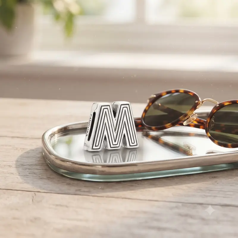 Pandora Reflexions&trade; Letter M Clip Charm photo review