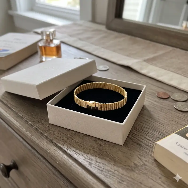 Pandora Reflexions&trade; Mesh Bracelet photo review