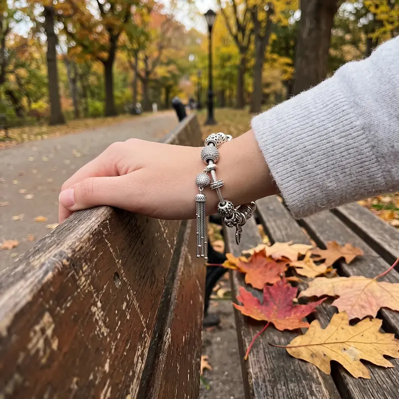 Pav&eacute; & Tassel Dangle Charm photo review
