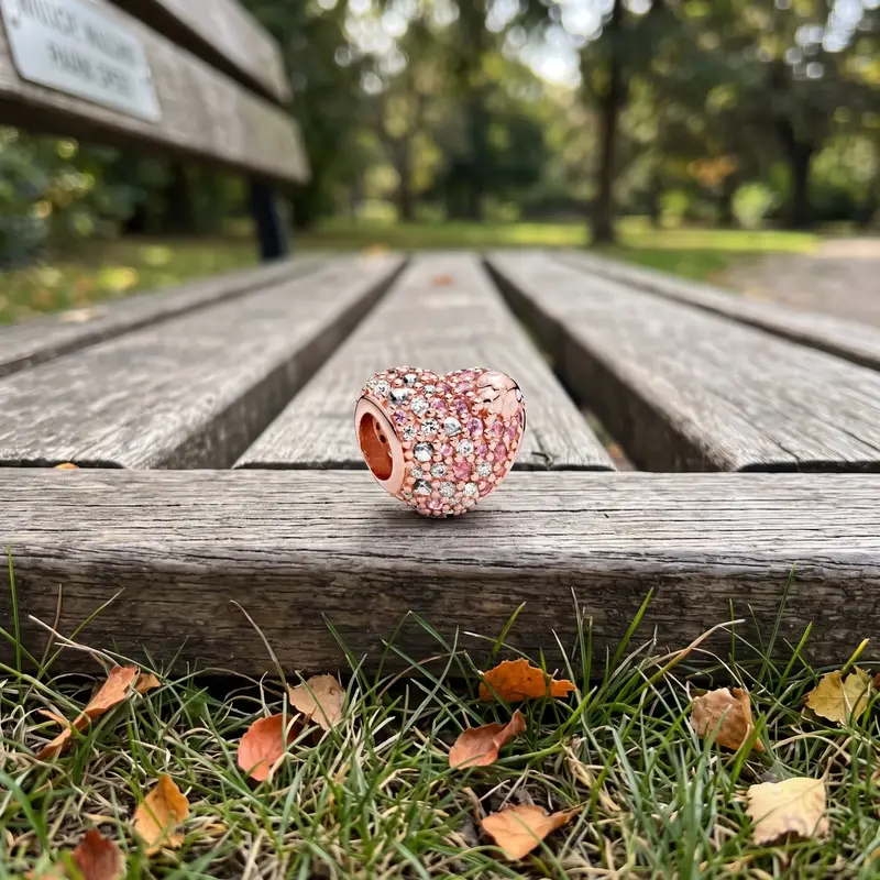 Pavé Ladybird Heart Charm photo review