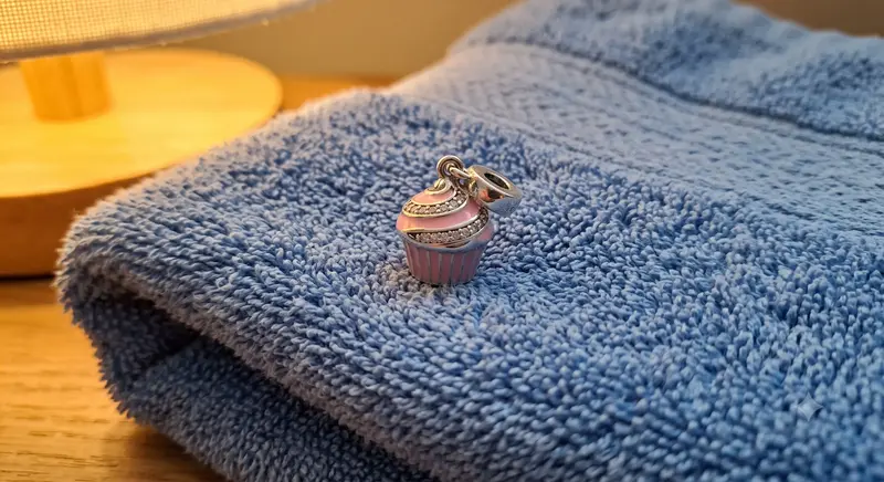 Pink Cupcake Charm photo review