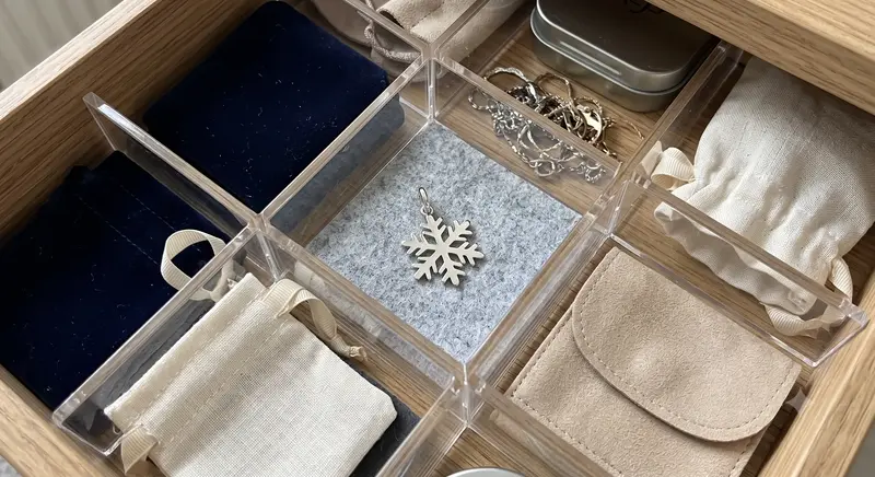 Polished Snowflake Charm photo review