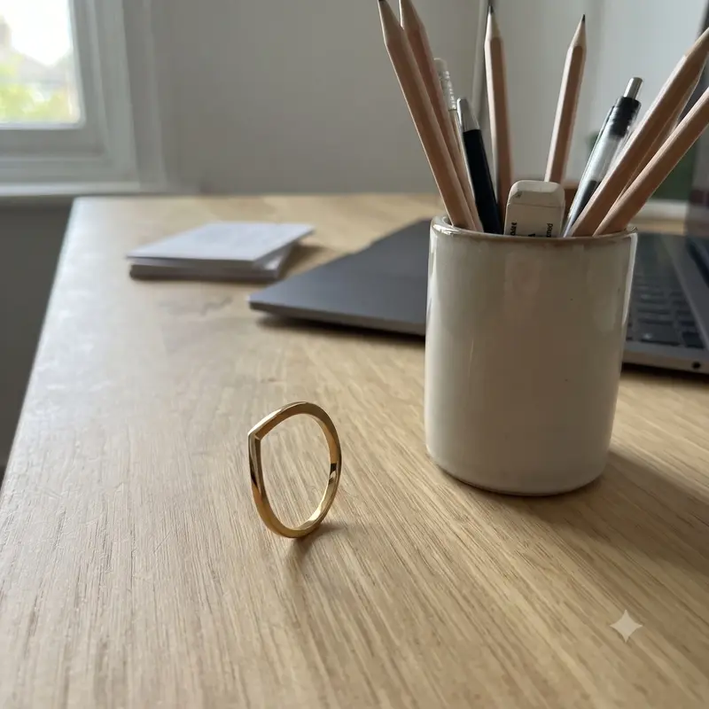 Polished Wishbone Ring photo review