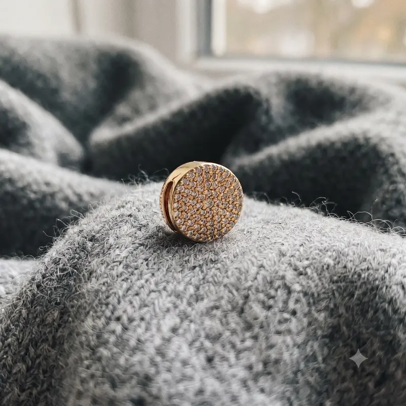 Round Pavé Clip Charm photo review