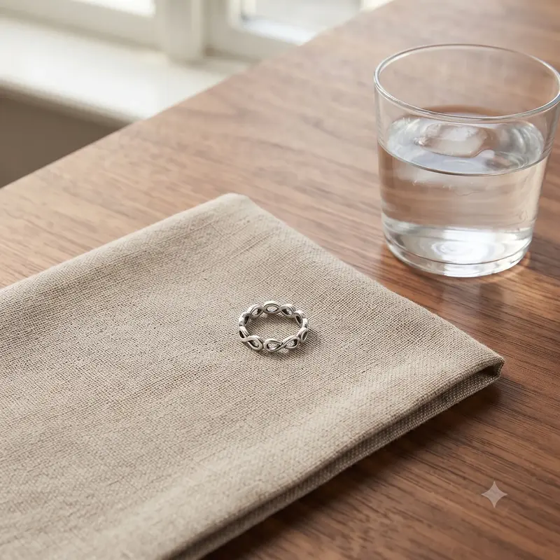 Simple Infinity Band Ring photo review