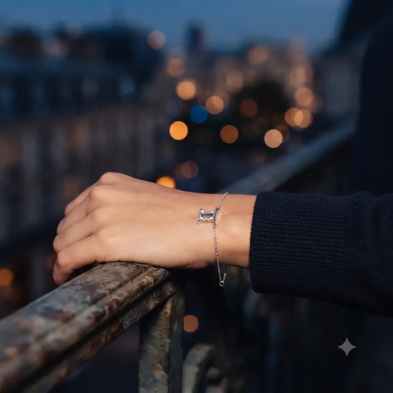 Sparkling Gemini Zodiac Charm photo review