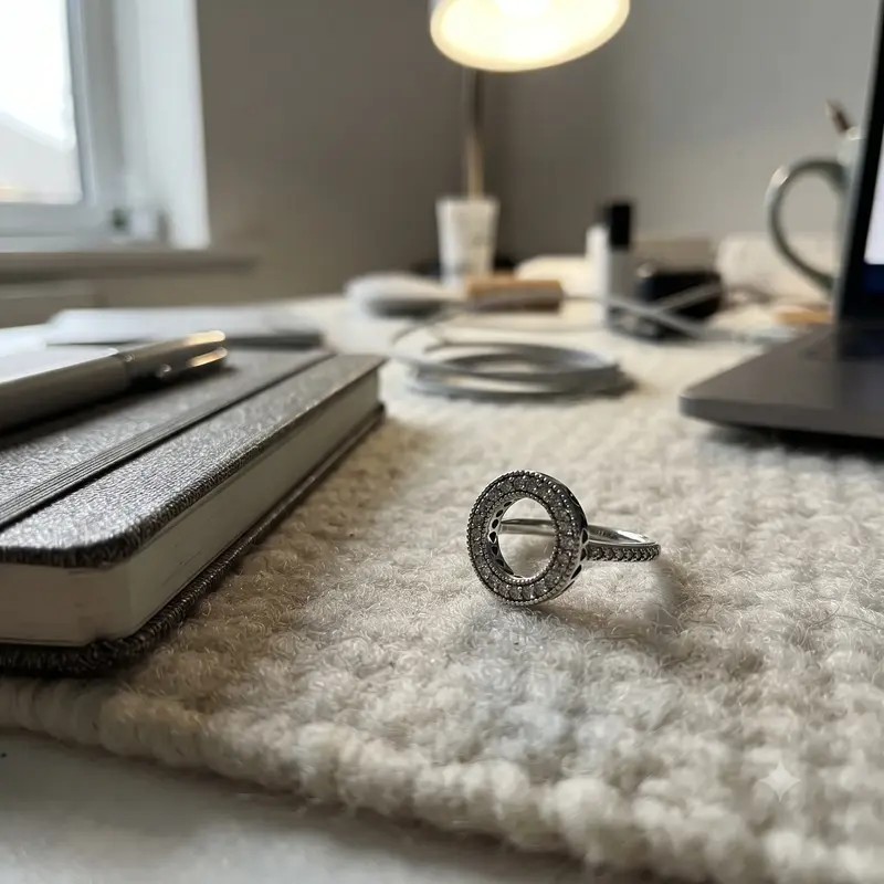 Sparkling Halo Ring photo review