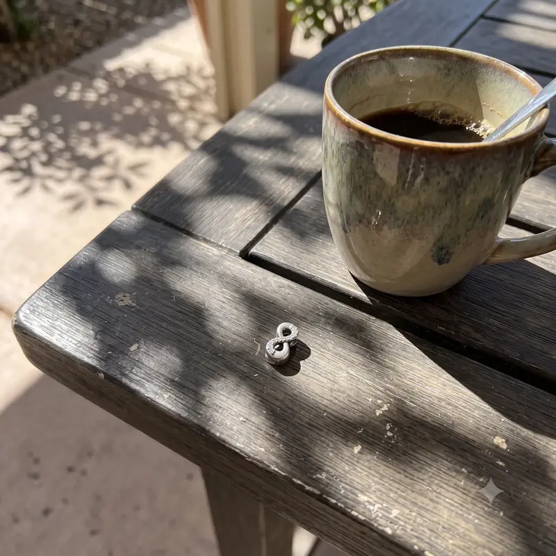 Sparkling Infinity Clip Charm photo review