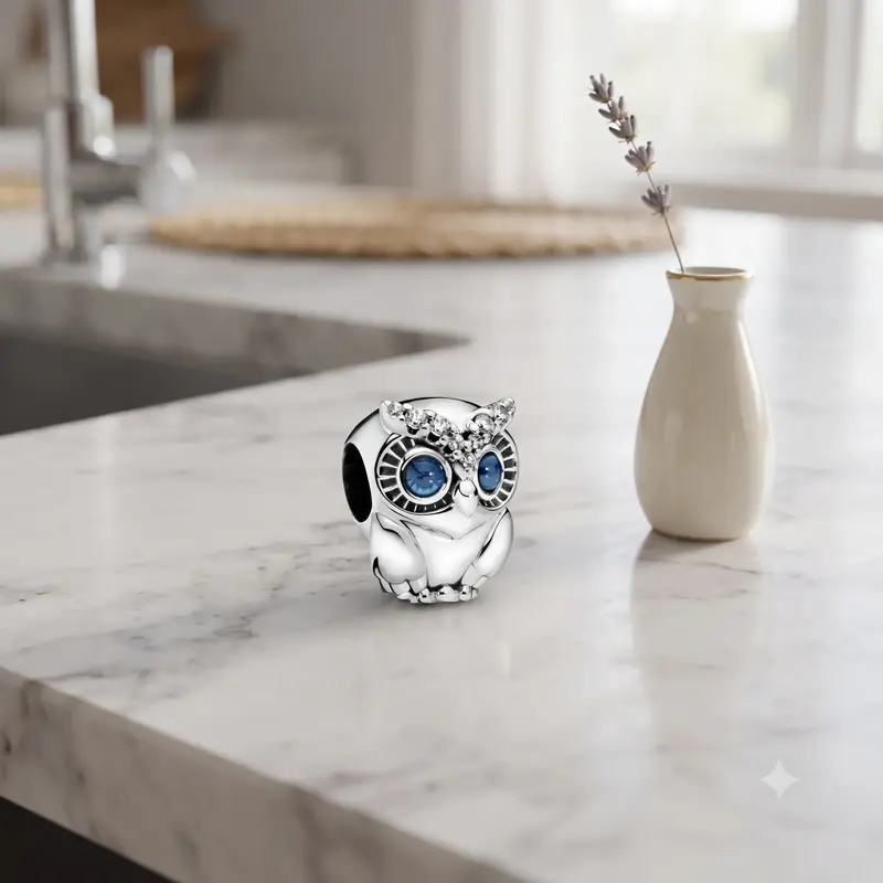 Sparkling Owl Charm photo review