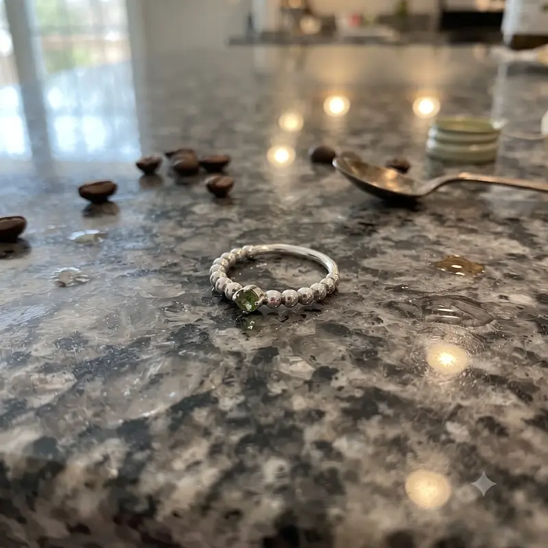 Spring Green Beaded Ring photo review
