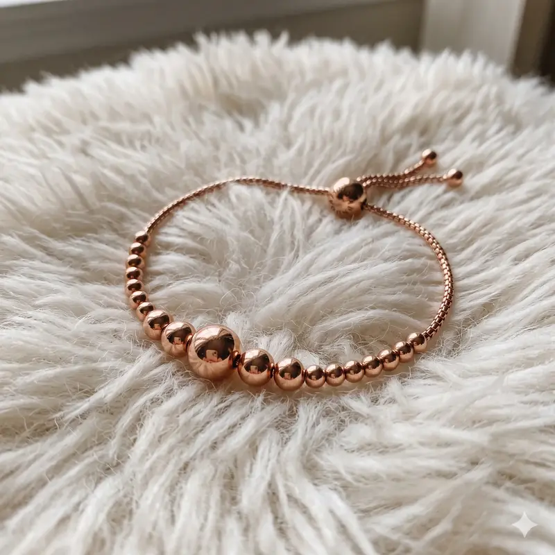 String of Beads Slider Bracelet photo review