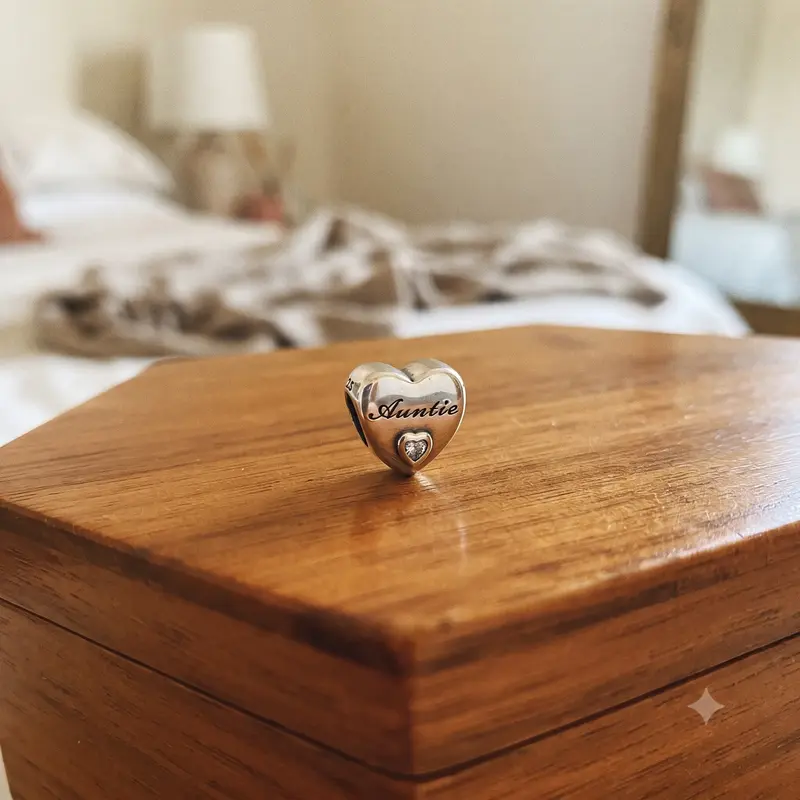 Auntie Love Heart Charm photo review