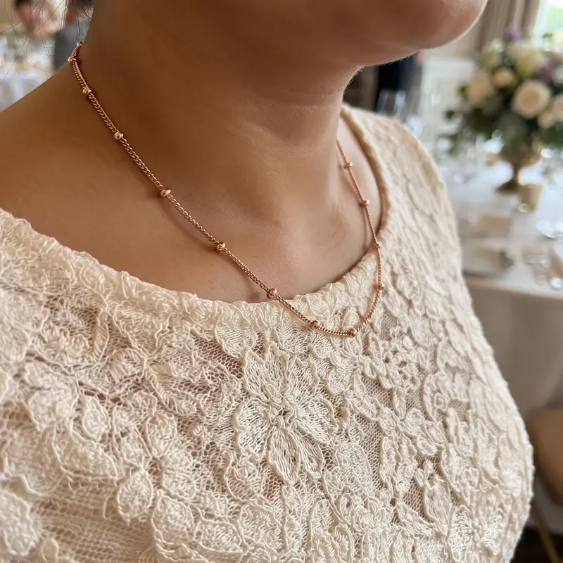 Beaded Chain Necklace photo review