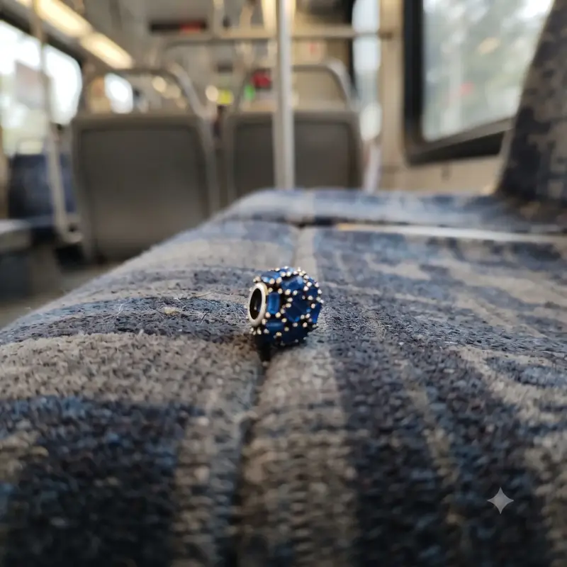 Blue Ice Cube Charm photo review