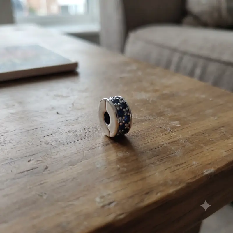 Blue Pavé Clip Charm photo review