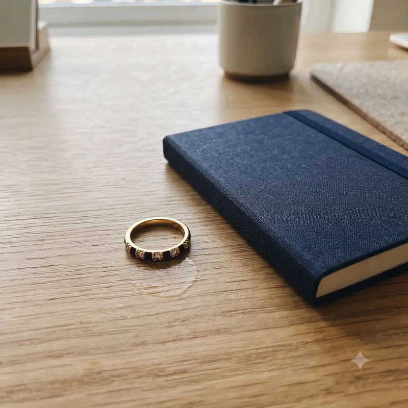 Blue Stripes Ring photo review