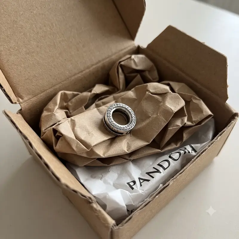 Circle of Pav&eacute; Clip Charm photo review