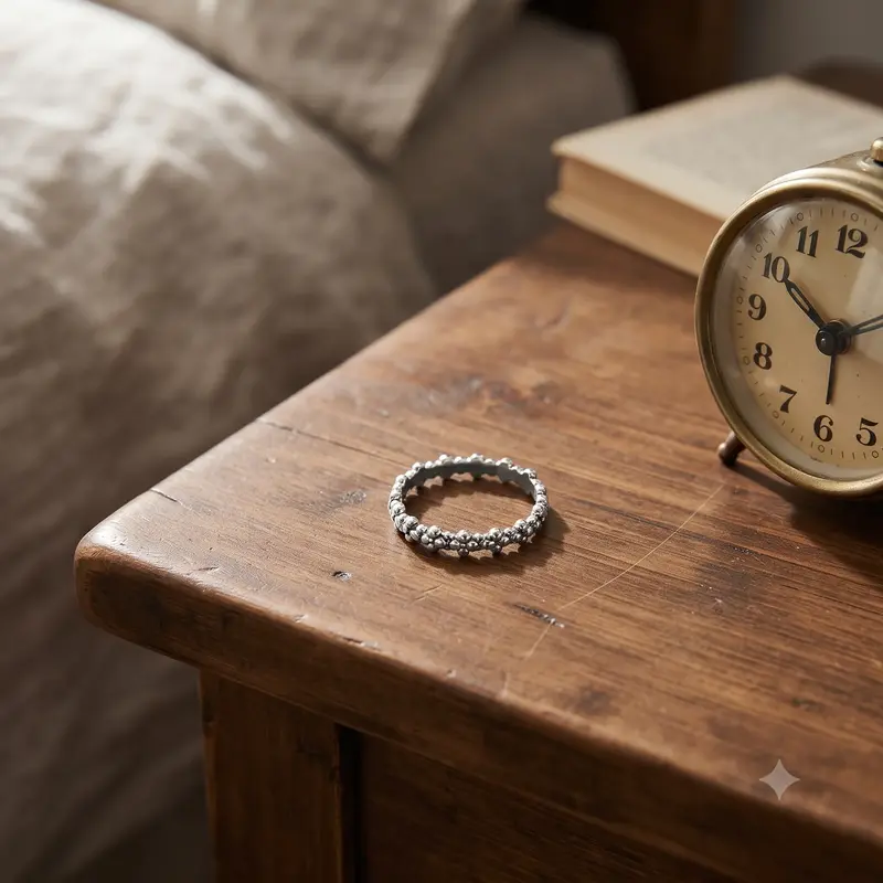 Classic Daisy Flower Band Ring photo review