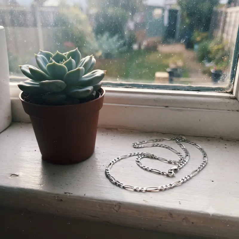 Classic Figaro Chain Necklace photo review