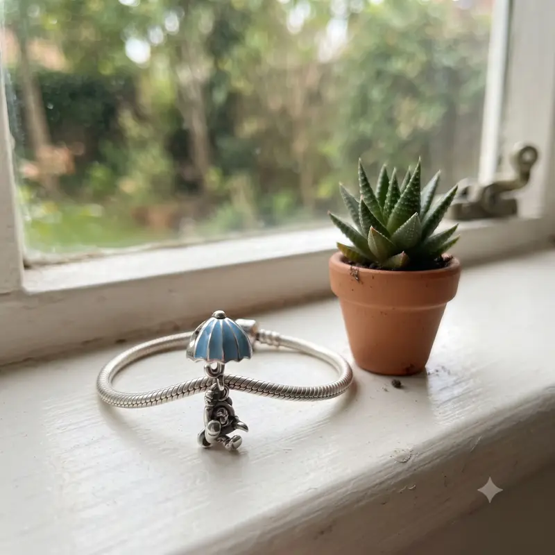 Disney, Jiminy Cricket Dangle Charm, Blue Enamel photo review