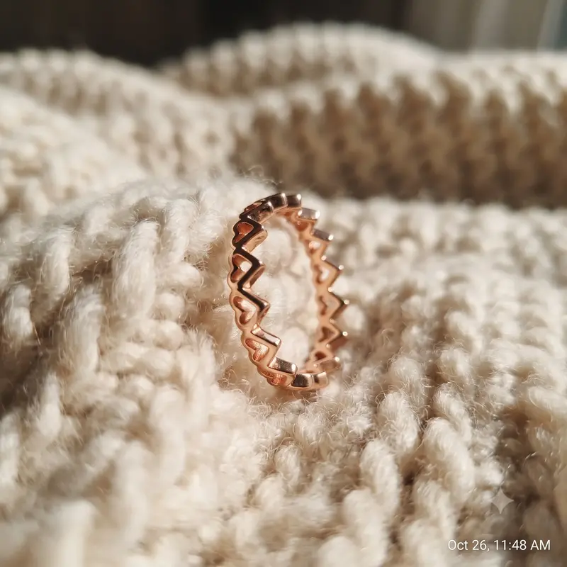 Freehand Hearts Ring photo review