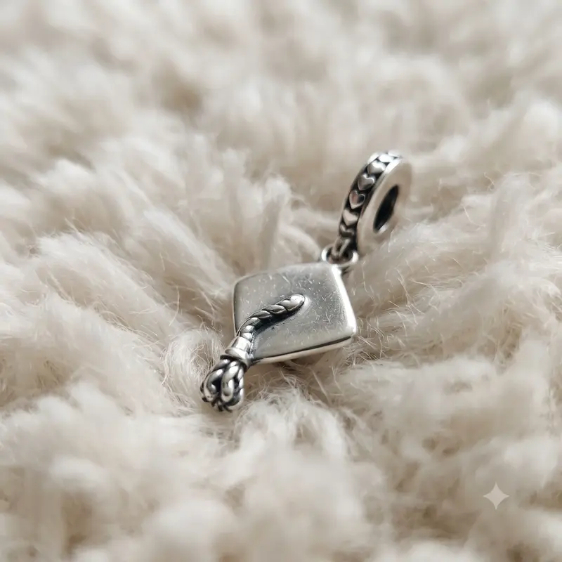 Graduation Cap Dangle Charm photo review