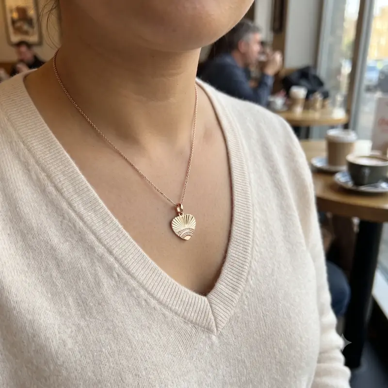 Heart Fan Pendant photo review