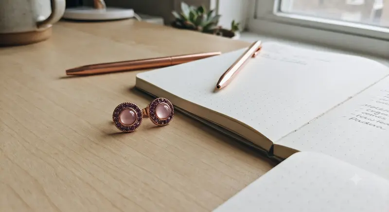 Heraldic Radiance Earrings, PANDORA Rose™ Pink & Purple Crystals photo review