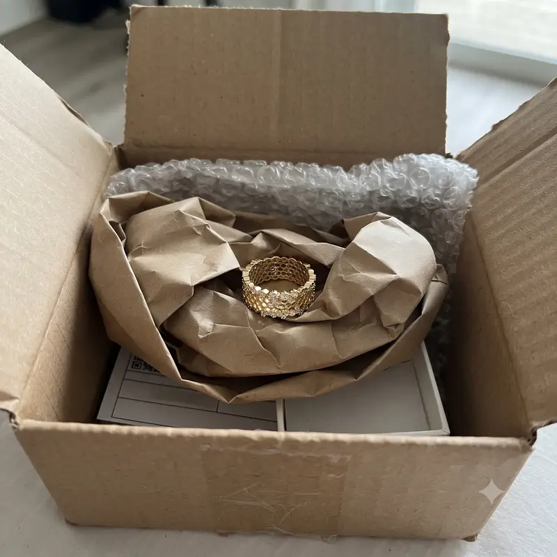 Honeycomb Lace Ring, PANDORA Shine&trade; & Clear CZ photo review