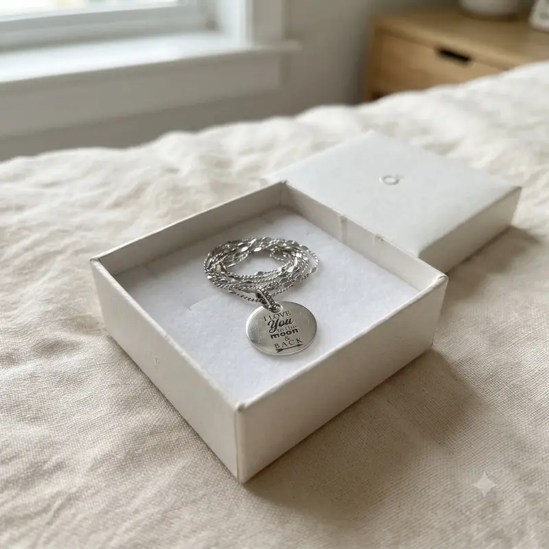 I Love You to the Moon & Back Necklace photo review