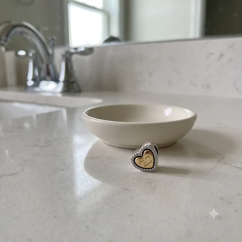In My Heart Split Heart Charm photo review