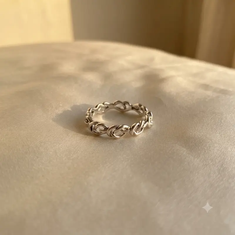 Knotted Hearts Ring photo review