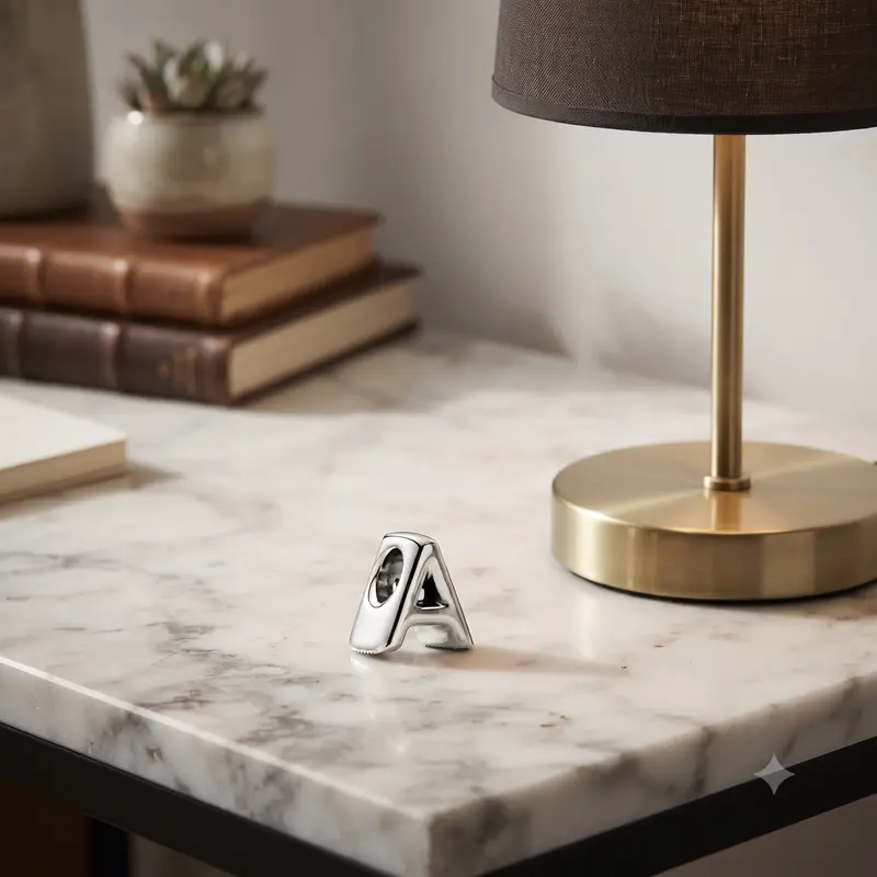 Letter A Alphabet Charm photo review