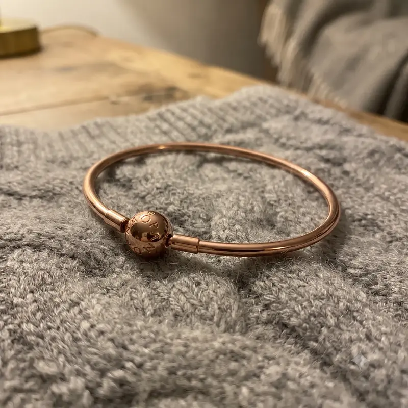 Moments PANDORA Rose Bangle photo review