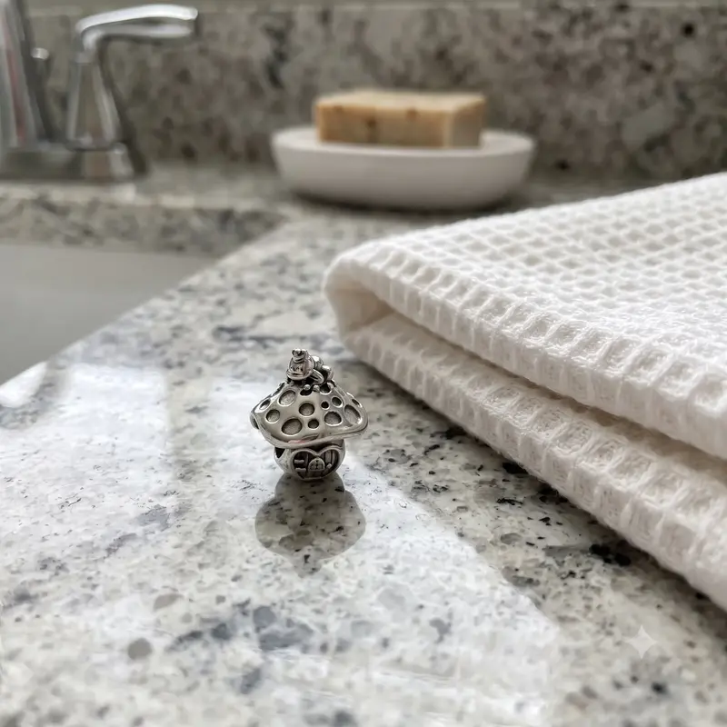 Mushroom & Frog Charm photo review