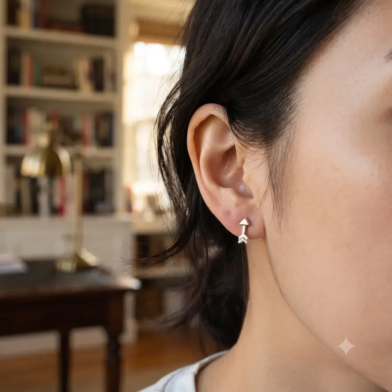 My Arrow Single Stud Earring photo review