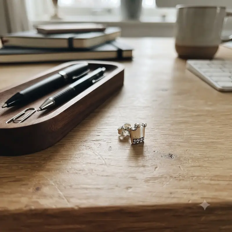 My Crown Single Stud Earring photo review