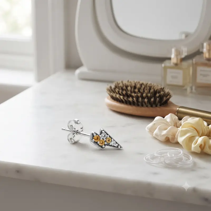 My Powerful Light Single Stud Earring photo review
