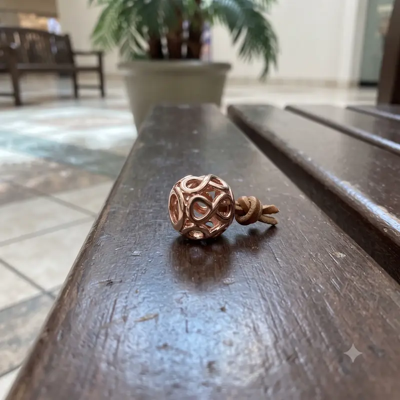 Openwork Infinity Charm photo review