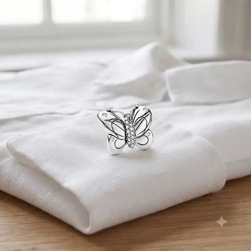 Oversized Butterfly Clip Charm photo review