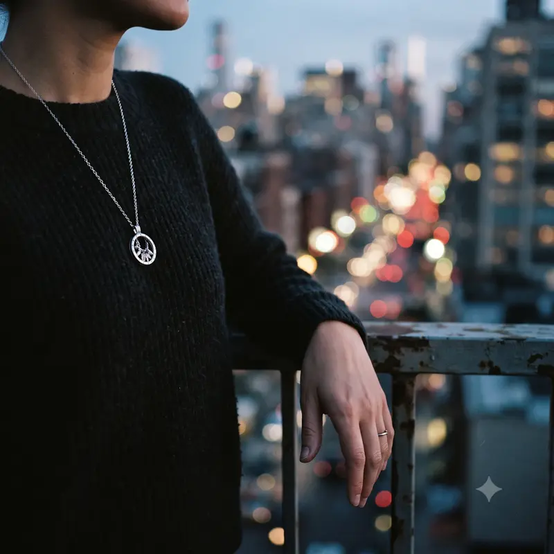Pandora Lockets Logo Necklace photo review