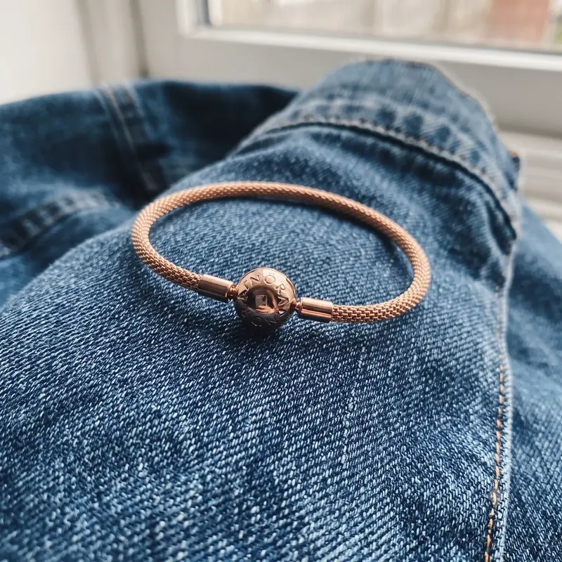 Pandora Moments Mesh Bracelet photo review