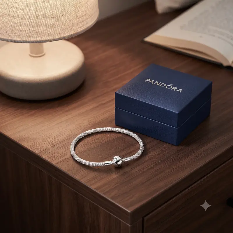 Pandora Moments Mesh Bracelet photo review