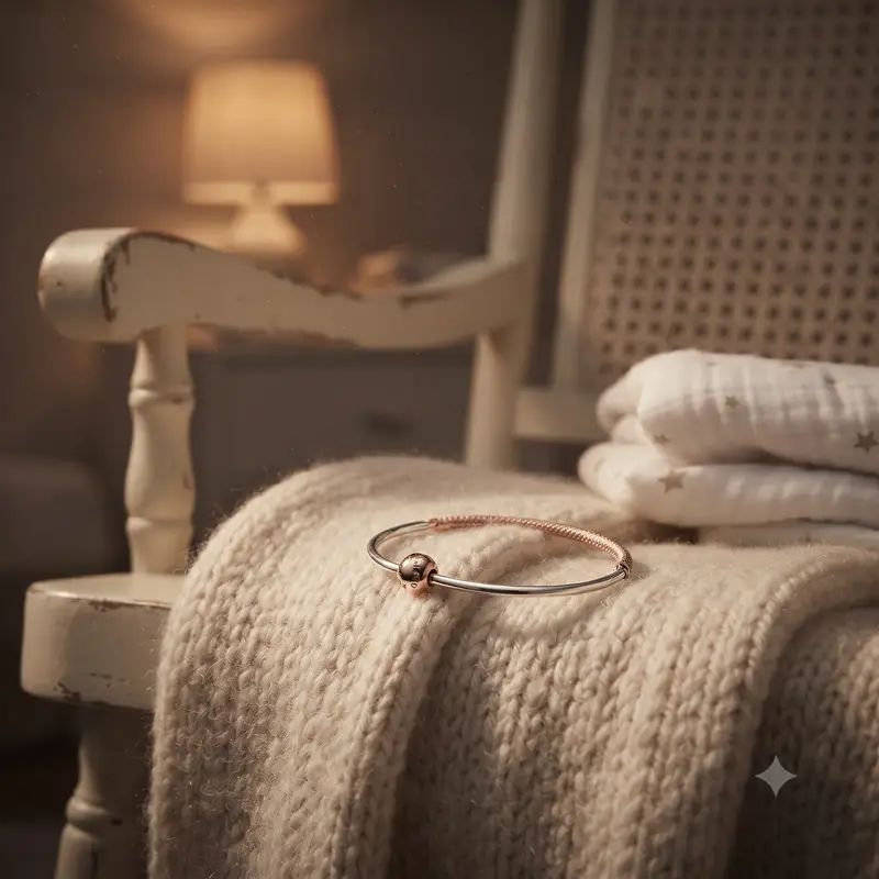 Pandora Moments Three-Link Bangle photo review