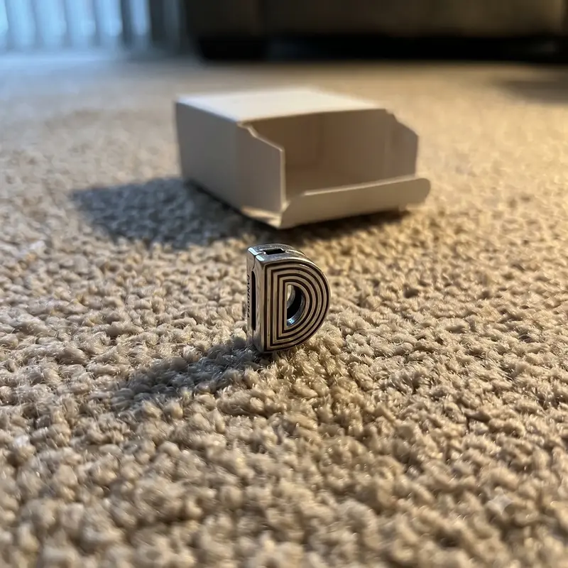 Pandora Reflexions™ Letter D Clip Charm photo review