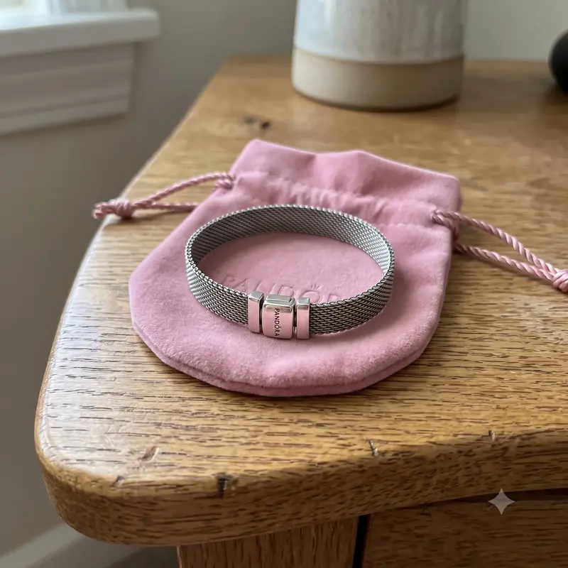 Pandora Reflexions™ Mesh Bracelet photo review