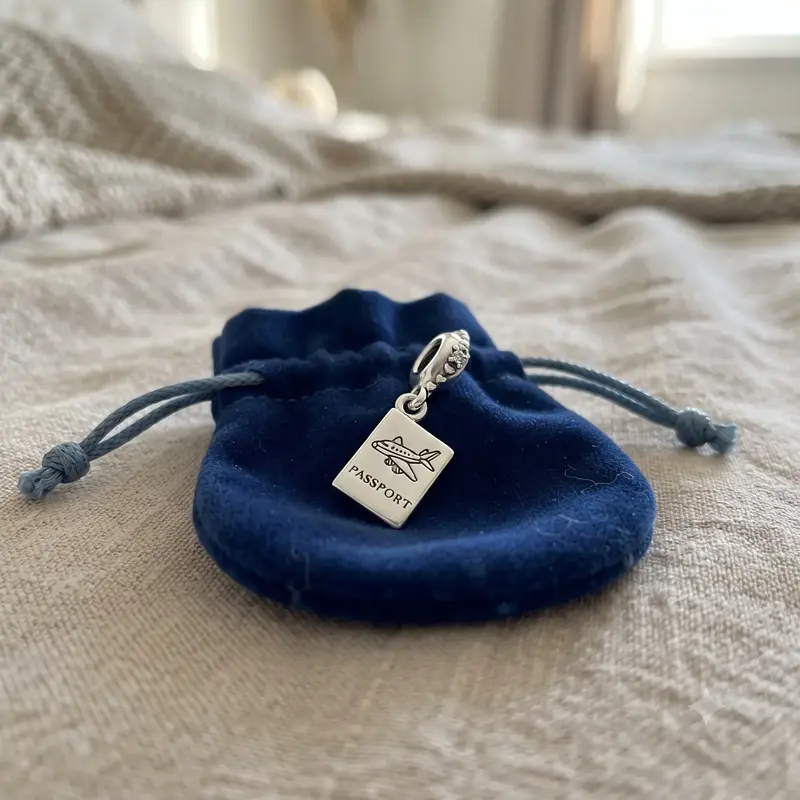 Passport Travel Dangle Charm photo review